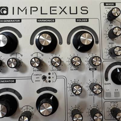 Majella Audio Implexus Analog Synthesizer Desktop Module (Silver) image 3