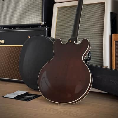 Gibson Custom Shop ES-345 Stereo Reissue Walnut Nur 3,99kg trotz Varitone! Gibson BB.King Customshop Case! 2008 - Walnut image 17