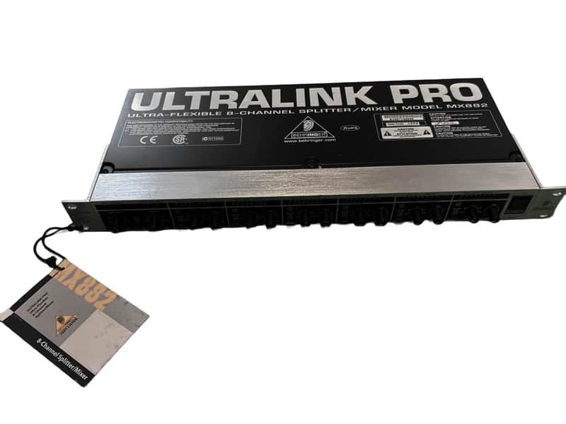 Behringer Ultralink Pro MX882 8-Channel Mixer / Splitter | Reverb