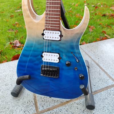 Ibanez RGA42HPQM Blue Iceberg Gradation image 16