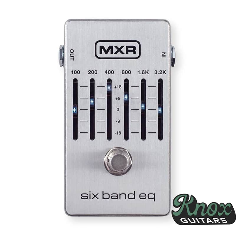 MXR M109S Six Band EQ 2016 - Present - Silver image 1