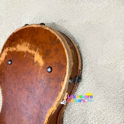 1959 Gibson 5 Latch Lifton Les Paul Burst Case 1950s Brown image 6