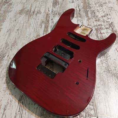 Jackson MIJ Japanese Dinky Pro Series DK3 Flame Top Project Body Husk image 2
