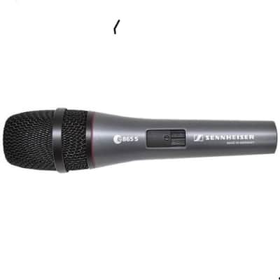 Sennheiser e 865-S Supercardioid Condenser Handheld Vocal Microphone with On/Off Switch image 4