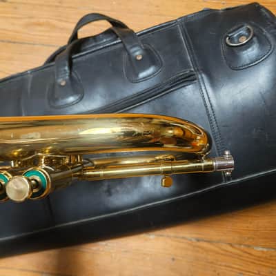 Getzen Eterna 895 Flugelhorn--Serviced, Leather Bag, Nice! image 6