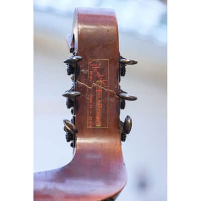 1946 Levin Model 102 12-string Bass Lute natural image 4