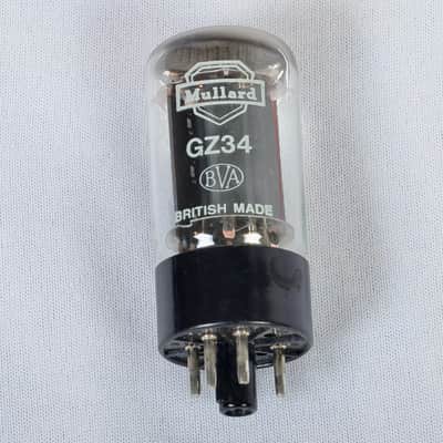 Mullard GZ34 / 5AR4 NOS Rectifier Tube – Made in England – Tests Strong image 2