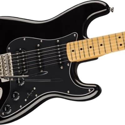 Fender Squier Classic Vibe '70s Stratocaster HSS Electric Guitar, Black image 4