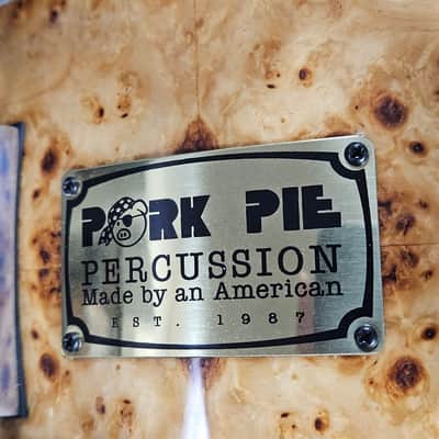 Pork Pie Birdseye Maple Ply Snare - #71071 - 6.5 x 14 - 2020 - NICE ! image 13