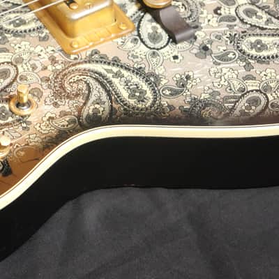 Gretsch Custom Shop Masterbuilt by Gonzalo Madrigal G6128-CS 1962 Duo Jet Black Paisley Relic image 10