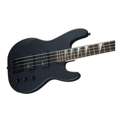 Jackson JS Series Concert Bass JS2, Satin Black, Amaranth Fingerboard image 8