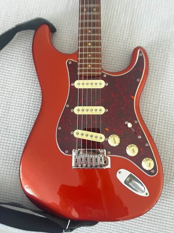 Fender Player Plus Stratocaster PF Aged Candy Apple Red image 1