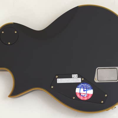 ESP E-II Eclipse VB Vintage Black Guitar B Stock image 5