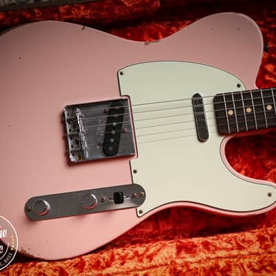 2021 Fender Custom Shop 59' Telecaster Relic Shell Pink image 14