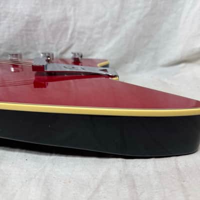 Gretsch G6199 Billy-Bo Jupiter Thunderbird Guitar with COA + Case - MIJ Made In Japan - Red image 18