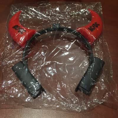 Rare ACDC "Light-Up" Devil Horns 2014 Red image 2