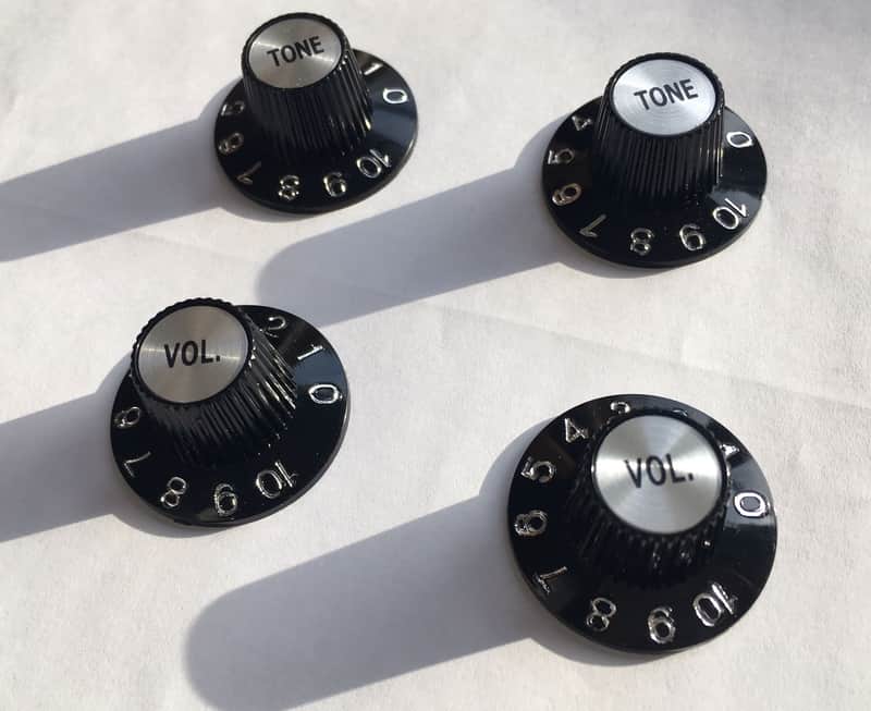 Witch Hat Knobs for 70s Gibson Les Paul Custom ES-335 SG ES-355 image 1