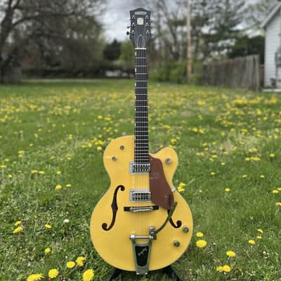 Gretsch G6118T-120 120th Anniversary - Bamboo Yellow image 2