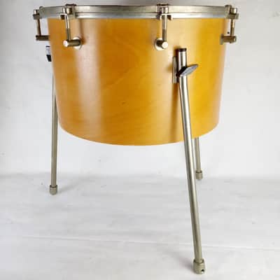 Sonor Timpani-Tom Drum 10 x 16" Vintage 70s Made In Germany 6Ply Natural Beech image 7