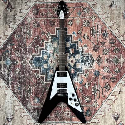 2021 Gibson Custom Shop Kirk Hammet 1979 Flying V Black Murphy Labs Electric Guitar W/ Original Hardshell Case & Candy! image 5