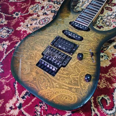 *RARE* 1990 Ibanez RG760 BK-P Black Paisley w/ Matching Headstock, FujiGen Japan MIJ 🔥 image 6