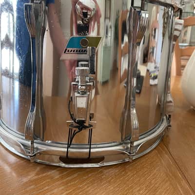 Ludwig 14X10 Field Drum 1970's - Chrome image 1