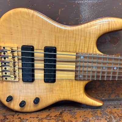 1991 Ken Smith BT6 - 6-String Bass, Flame Maple w/OHSC image 1
