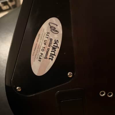 Schecter C-1 Platinum with Ebony Fretboard 2016 - 2020 - Satin Black - Made In Korea image 4