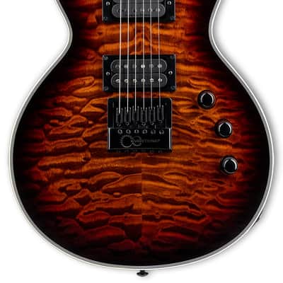 ESP LTD EC-1000 EVERTUNE Dark Brown Sunburst (B Stock) image 1