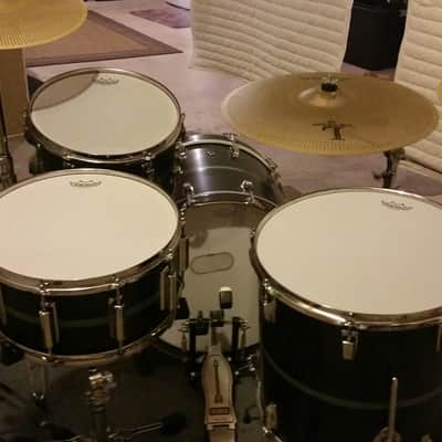 Early 80's Vintage Eames Custom Mastertone 3 Piece Drum Set image 10