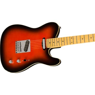 Fender Aerodyne Special Telecaster Electric Guitar - Maple Fingerboard, Hot Rod Burst image 4