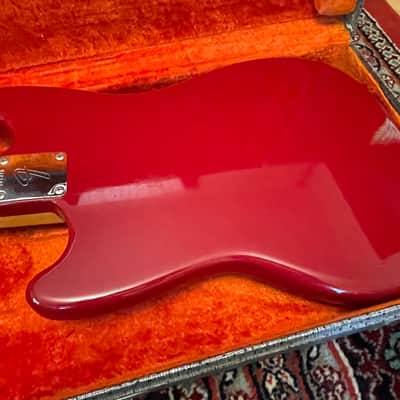 Fender Mustang Guitar with Rosewood Fretboard 1964 - 1969 - Dakota Red image 4