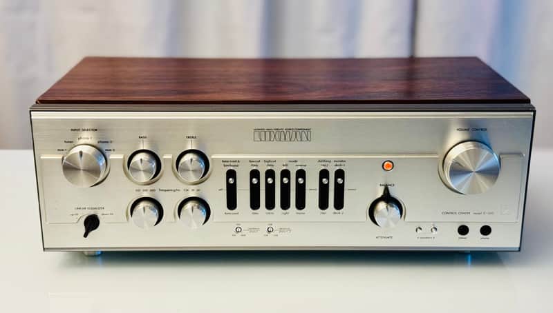 Vintage Luxman ⭐ C-1010 Stereo Preamp Control Center - | Reverb