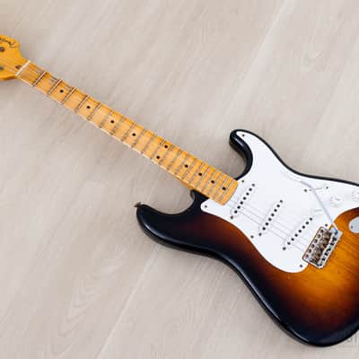 2024 Fender Custom Shop Limited Edition 1954 Stratocaster 70th Anniversary Journeyman Relic Sunburst w/ Case, CoA image 10