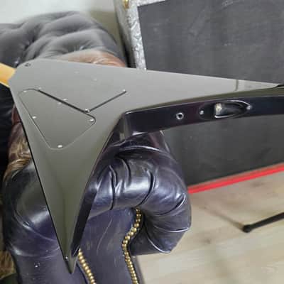 ESP Alexi Laiho Sawtooth EX ANDY SNEAP Judas Priest, Sabbat, Hell! Custom Black Randy Rhoads Flying V Artist Owned Signature Guitar! Tour Stage Played! COBHC! image 23