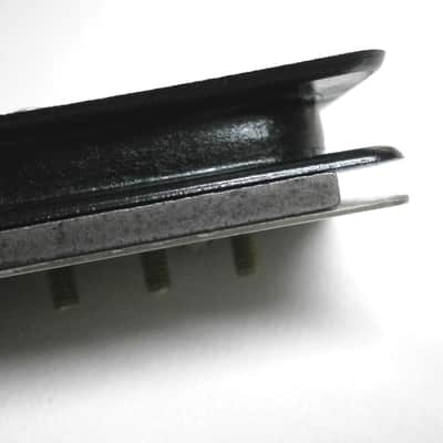 P90 relic/aged SOAP BAR Pickups set Black/Cream Vintage Fits Gibson Epiphone 50s  Alnico IV Q Custom image 4
