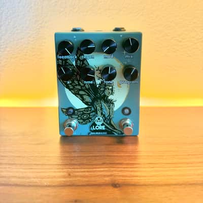 Walrus Audio Lore Reverse Soundscape Generator 2022 - Present - Muted Green / Dark Green Fairy image 1