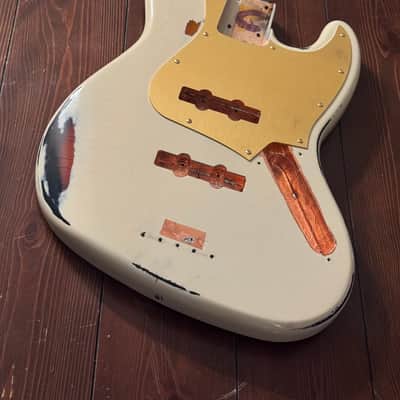 Jazz Bass Body  2026 - White Relic image 10