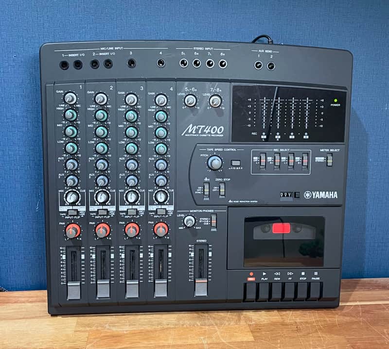 [Excellent] Yamaha MT400 Multitrack Cassette Recorder - Black image 1
