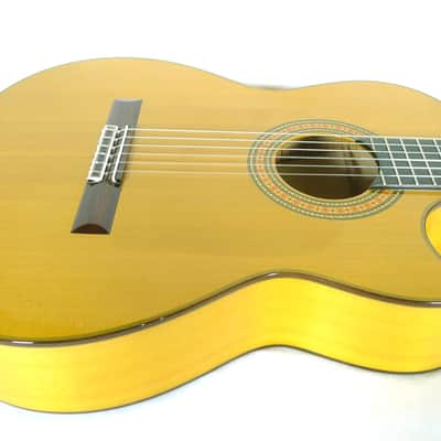 Neat Mint Hand-crafted in Japan '91 Asturias PUF / PU.F Flamenco Classical Nylon-String Acoustic-Electric Guitar image 11