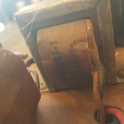 Webcor Small Mono Tube Amp Project 6V6 6E5 12AX7 AlNiCo 6" Speaker Bumblebee Sprague 1952 Copper image 7