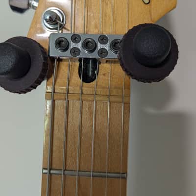 Fender Vintage Stratocaster made in Japan 1986 Contemporary Series , System 1 Tremolo- Black image 4