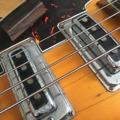 1960s Kawai Teardrop Bass Guitar Rare Japan Teisco image 22