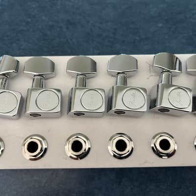 Fender Standard tuners for strat/tele/mustang etc - Chrome image 1