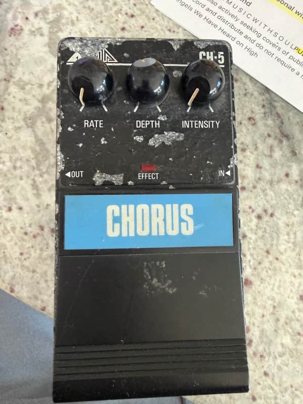 Aria CH-5 Chorus 1980s - Black image 1