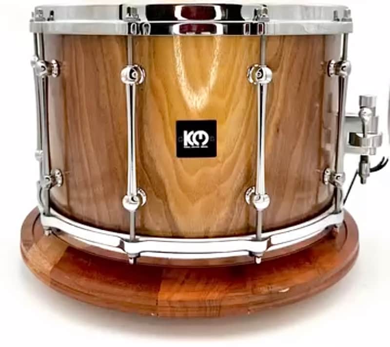 Kings Custom snare drum Walnut/poplar/walnut 2025 - Natural w/tung oil image 1