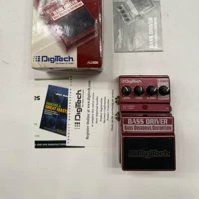 Digitech XBD X-Series Bass Driver Overdrive Distortion Guitar Effect Pedal + Box image 1