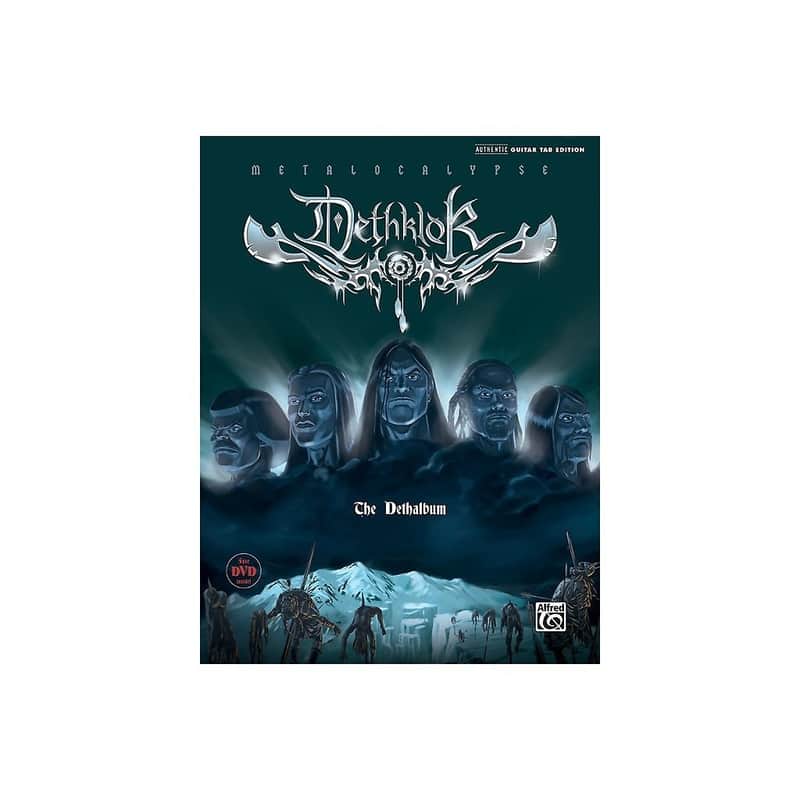 Alfred 00-31961 Dethklok: The Dethalbum - Guitar Tab (Book/DVD) image 1