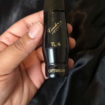 Vandoren SM722 TL4 Optimum Tenor Saxophone Mouthpiece 2010s - Black image 6