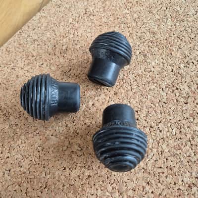 Sonor NOS Rubber feet for Cymbal / Snare stands ~2000 - Black image 3